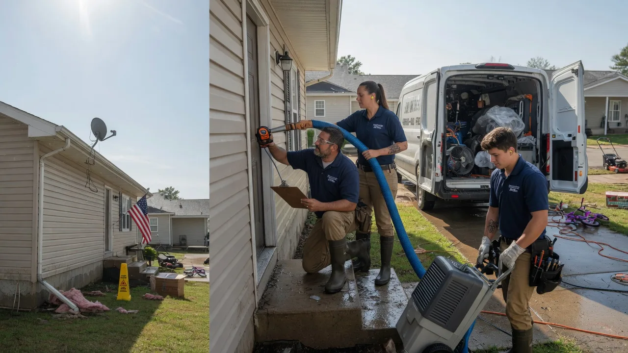 Ceiling Water Damage Restoration in Sturdivant, MO near me